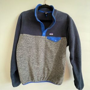 Boys PATAGONIA Synchilla quarter fleece xxl 16-18 youth fits ladies small